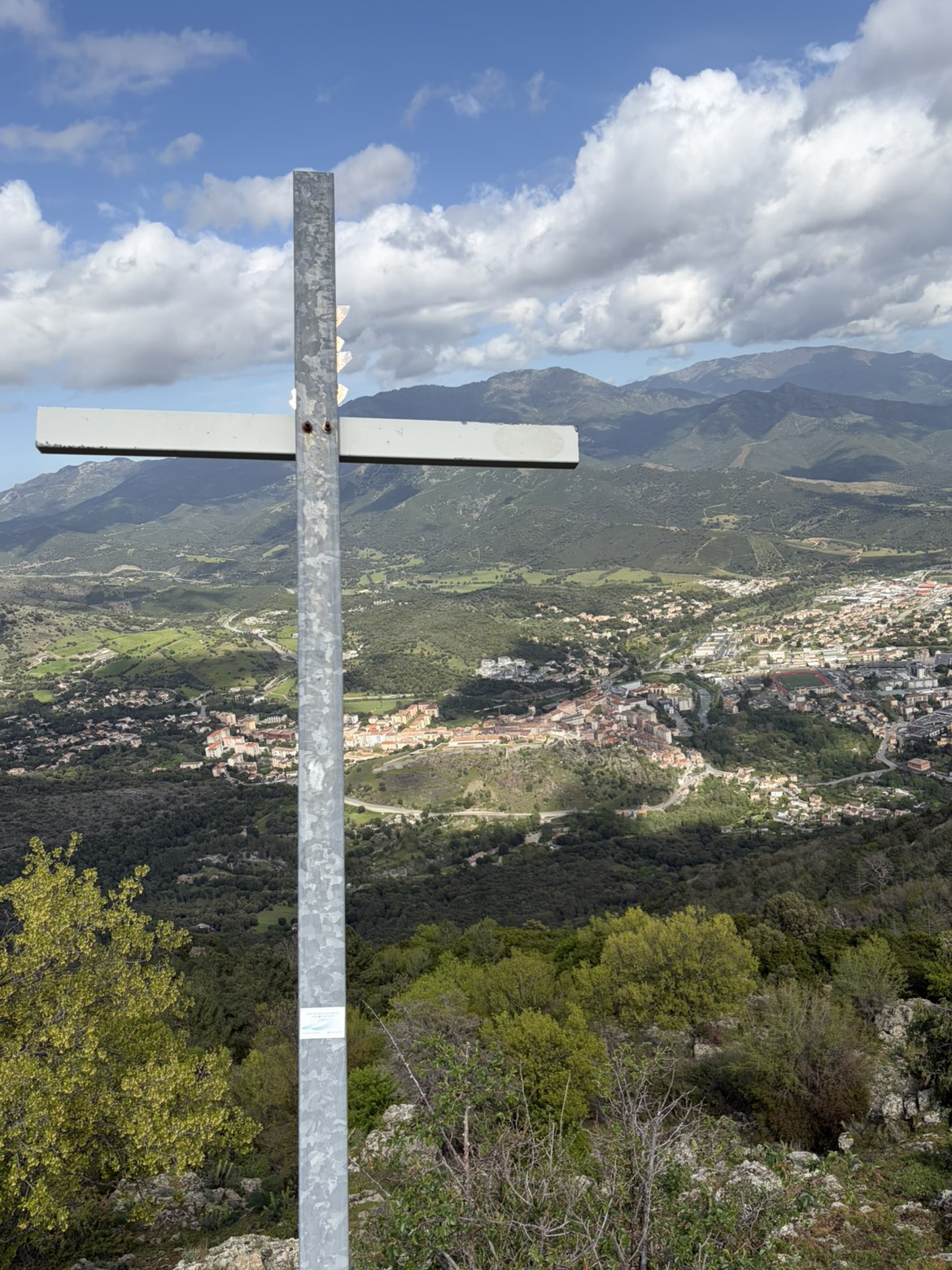 Vue sur Corte